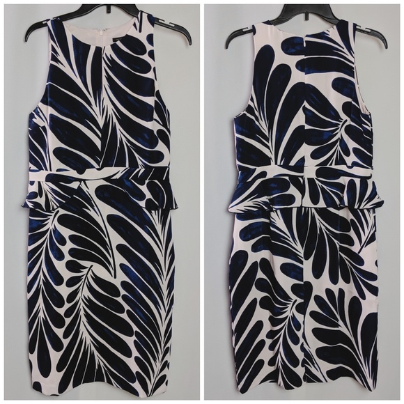 Ann Taylor Factory Dresses & Skirts - Ann Taylor Factory Keyhole Peplum Midi Dress NWT 8